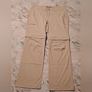 Gander Mountain Women's Guide Series Zip-Off Cargo Pants - Tan Size 10